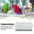 thumbnail image 3 of Transparent Plastic Window Bird Feeder Suction Cup Mounted Cute Bird House for Home, 3 of 7