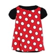 thumbnail image 4 of Minnie Mouse Girls Graphic Tee & Ears Shirt Set 2pc Detachable Cape Outfit, 4 of 8