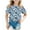 Blue, variant on Gerichy Girls Graphic Print T-Shirt Girl Fashion Valentines Day Printed Short Sleeve Tshirt Summer Tops