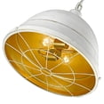 thumbnail image 4 of Golden Lighting Bartlett 2-light Pendant in French White, 4 of 7