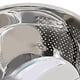 thumbnail image 3 of Rice Washing Bowl Stainless Steel Sieve Strainer Colander Basket Drain Rinse Kitchen Tools And Gadgets With Side Drainers, 3 of 11