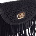 thumbnail image 5 of Women's Cute Compact Fringe Purse Shoulder Bag (Fits Cell Phones up to 6.25In x 3.1In), 5 of 6