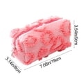 thumbnail image 3 of Heart Print Polyester Storage Bag Coin Purse Earphone Pouch for Travel Key and Change Organization, 3 of 7