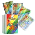 thumbnail image 3 of 2024 New English Cards Holographic EX Vstar Vmax GX V Letter Rainbow Arceus Shiny Charizard Mewtwo Evolution Flash Card, 3 of 5
