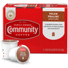 Community® Coffee Pecan Praline Coffee Single-Serve Cups 12 ct Box Compatible with Keurig 2.0 K-Cup Brewers