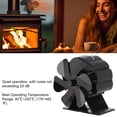 thumbnail image 4 of Ventilador Accionado Por Calor, Ventilador Para Chimenea Resistente De 6 Aspas Con Arranque Automático Para Días Fríos, 4 of 7