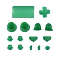 thumbnail image 1 of Flmtop 15Pcs/Set Replacement Parts Solid Color Buttons Kit for PS4 Controller Gamepad, 1 of 10
