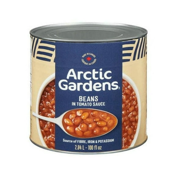 Arctic Gardens Baked Beans Vegetarian Tomato Sauce Large 2.84L/96 oz - Canadian Made