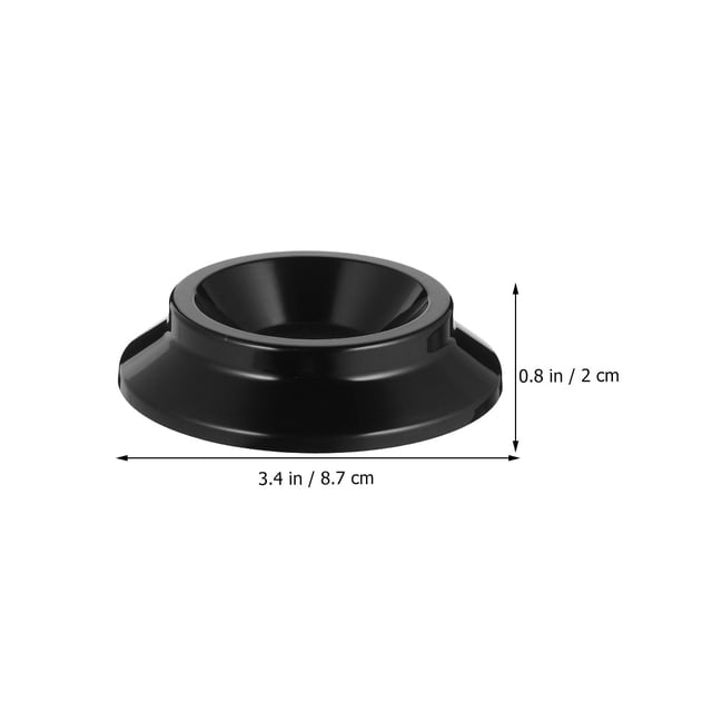 BEADCEST 12pcs Piano Leg Pads Black ABS Stress Dispersion for Musicians
