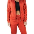 thumbnail image 7 of ToBeInStyle Women's French Terry Activewear Hooded Jacket & Pants, 7 of 7