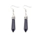 thumbnail image 1 of Xiao Hua Pendientes colgantes de cristal con punto de curación de chakras y piedra de cuarzo natural real, regalo para el día de San Valentín y el día de la madre, D, 1 of 4