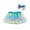 Light blue, variant on Toddler Girls Skirts Tulle Rainbow Color Sparkly Sequins Elastic Waist Party Dance Ballet Tutu Skirt With Hairpin 2 Pc Set Girl Fashion Summer Skirts