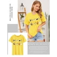 thumbnail image 4 of ZXSXSY Cute Cat Shirts for Women Graphic Tee Crew Neck Short Sleeve T-Shirts, 4 of 7