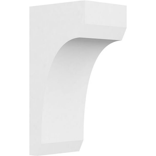 Ekena Millwork CORP07X09X18LGY Standard Legacy Architecture Grade PVC Corbel - 18 x 7 x 9 Po.