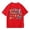 Red, variant on LRen Boys T Shirts Size 6 Boys Solid Color Crew Neck Short Sleeve Tshirts Little Boy Summer T Shirts Fashion Summer Casual Soft Shirts