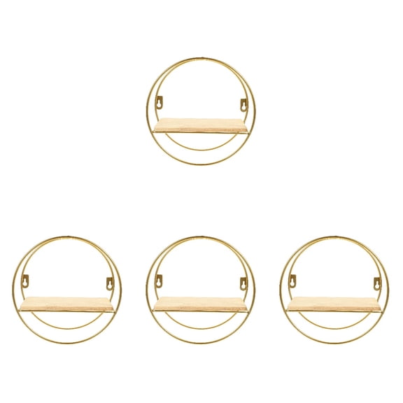 4 Count inside Pantry Shelf Wall-mounted Storage Solution Anti-aging