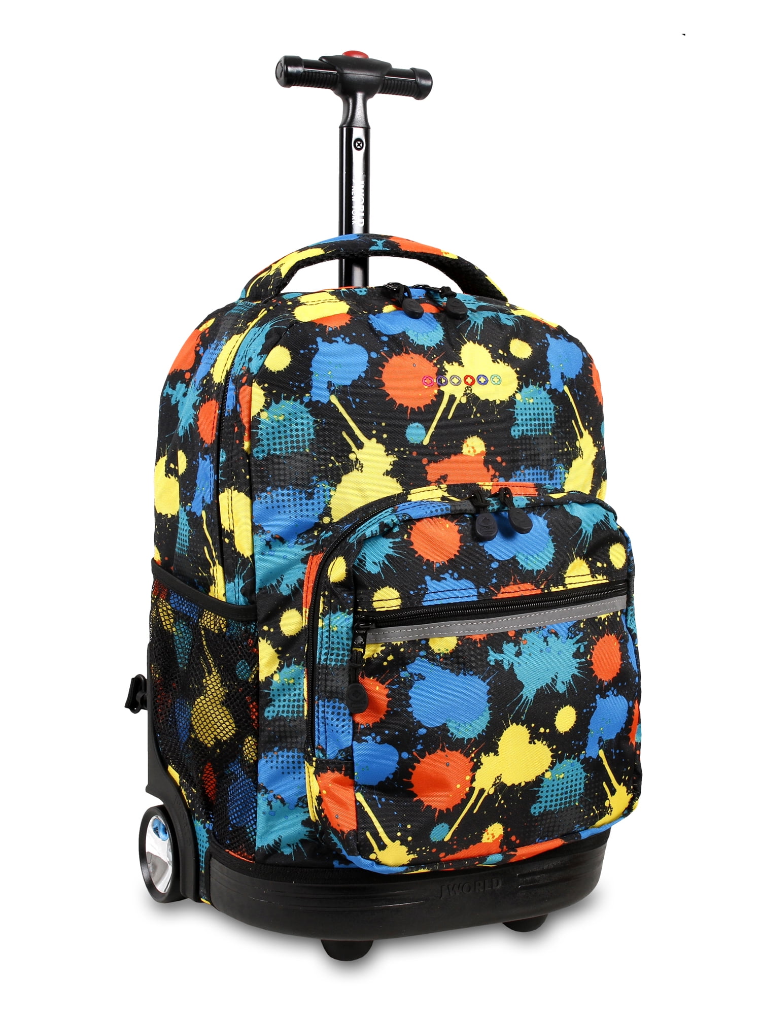 J World Sunrise 18" Rolling Backpack