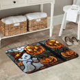thumbnail image 5 of Halloween Non Slip Door Mat, Halloween Witch Cat Art Halloween Decor Absorbent Bath Tub Mats, Bathroom Rugs Welcome Mat, Bath Mat for Halloween Decor Home, Kitchen 16x24in, 5 of 6