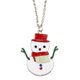 thumbnail image 1 of Collar femenino farfi festejo esmalte brillante Diamante de agua incrustada con todos los regalos decorativos de año nuevo que coinciden feliz navidad Papá Noel muñeco de nieve alce collar colgan, 1 of 5