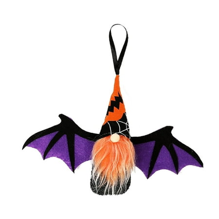 

Yohome Halloween Bat Faceless Doll Dwarf Doll Home Decoration Pendant