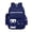 Dark Blue, variant on Kcolen Large Capacity Elementary Backpack Lightweight Bookbag With Comfortable Shoulder Straps for Cute Casual Hiking Daypack