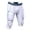 White, variant on Champro Formation 7-Pad Integrated Football Girdle White Grey Trim