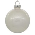 thumbnail image 1 of Boule de Sapin de Noël Pailletée Transparente 4.75 Po, Blanc - 4 par Sac, 1 of 1