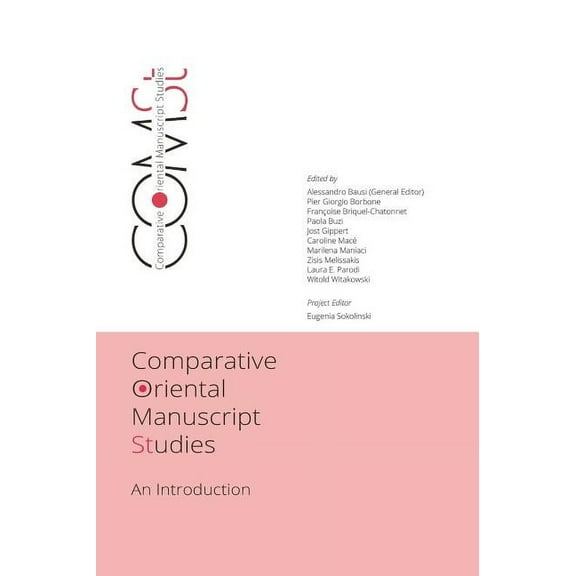 Comparative Oriental Manuscript Studies (Hardcover)