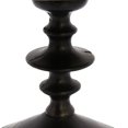 thumbnail image 3 of Pedestal with Turned Base, Small, Black and Gold, 3 of 3