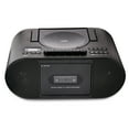thumbnail image 5 of onn. Portable Bluetooth CD/Cassette Boombox with Wireless Technology, Black, 5 of 6
