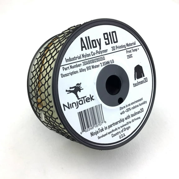 taulman3D Alloy 910 Filament - 2.85mm, 1lb, Water (5 inch spool)