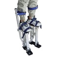 thumbnail image 2 of SHZAITOR 24-40In Adjustable Drywall Stilts Work Stilts Aluminum Silver, 2 of 6