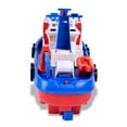 thumbnail image 4 of Kids Music Light Water Spray Electric Marine Rescue Fire Boat Model Education Toy, 4 of 8