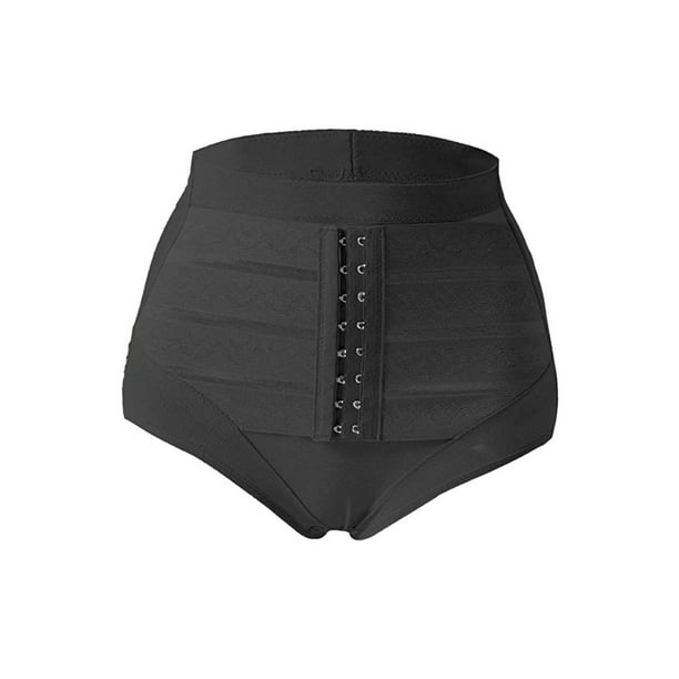 Bodycare S-11B Mid Waist Briefs Shapewear Panty - Black