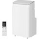 thumbnail image 1 of 12000 btu smart portable air conditioner - cools 350 - 450 sq ft quietly, stand-alone con remote control, 1 of 7