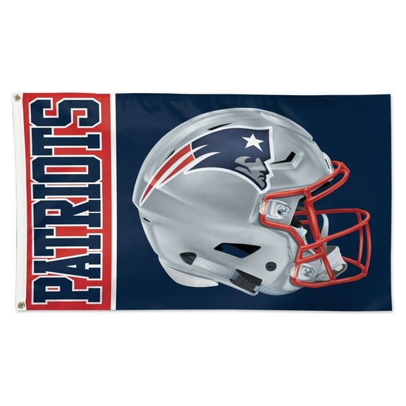 WinCraft New England Patriots 3' x 5' Helmet Deluxe Single-Sided Flag