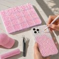 thumbnail image 4 of Pink Rhinestones Pink Bedazzle Gems Resin Jelly Flatback Crystals with Tweezers for DIY Crafts Jewelry Clothing Tumblers Shoes Nail Art Fabric Decor, 4 of 4
