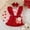 White, variant on Valentine’s Day Baby Girl 3-Piece Outfit – Heart Romper, Overalls Dress & Headband (0-12M Festive Toddler Wear)