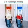 thumbnail image 3 of All-Season Dual-Mode Car & Home Cooling/Heating Cup - Digital Touch Control, -3℃ to 58℃ Temperature Range, 40dB Quiet Operation, Includes Car & Home Adapters, Portable Mini Cooler Warmer for, 3 of 6