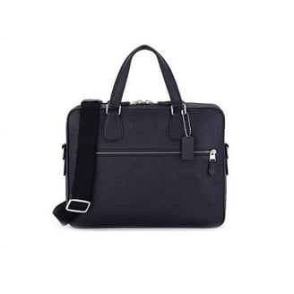 Coach F76811 Trekker Bag In Signature Canvas In Black/Black