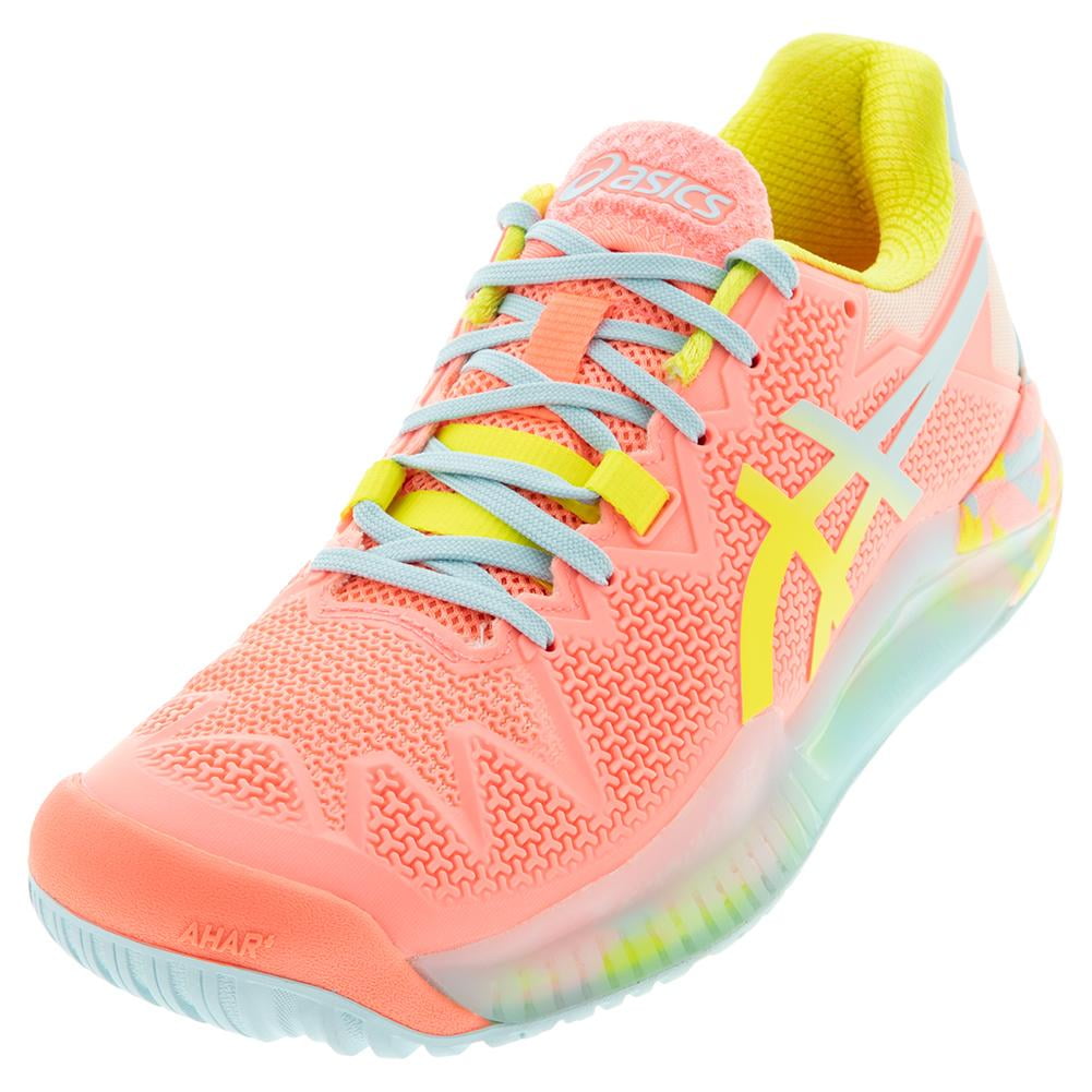 asics women's gel resolution 5 tennis shoes limited edition