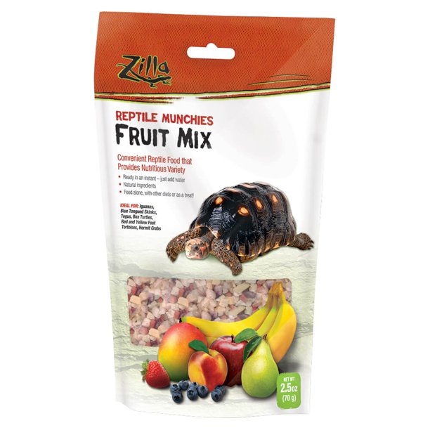 Zilla Reptile Fruit Mix Munchies, 2.5oz