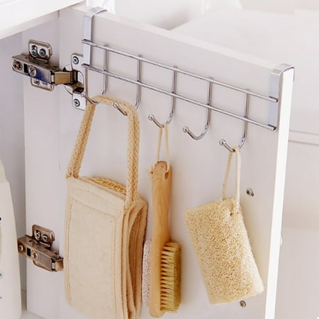 

Kitchen Storage Rack Cupboard Hanging Hook Hanger Chest Storage Organizer Holder Ceiling Hanger Metal Pails with Handles Bike Towel Hook