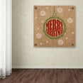 thumbnail image 3 of Trademark Fine Art 'Christmas On Burlap 3' Canvas Art by Jean Plout, 3 of 3