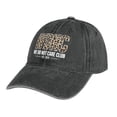 thumbnail image 7 of We Don’t Care Club Charcoal Hat Adjustable Funny Fashion Unisex Baseball Cap for Men Women, 7 of 7