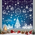 thumbnail image 2 of 9 Sheets 244 PCS Christmas Static Sticker, Window Clings Stickers for Windows Glass Decoration Shopping Mall Hotel Window Decals Christmas Decorations, 2 of 5