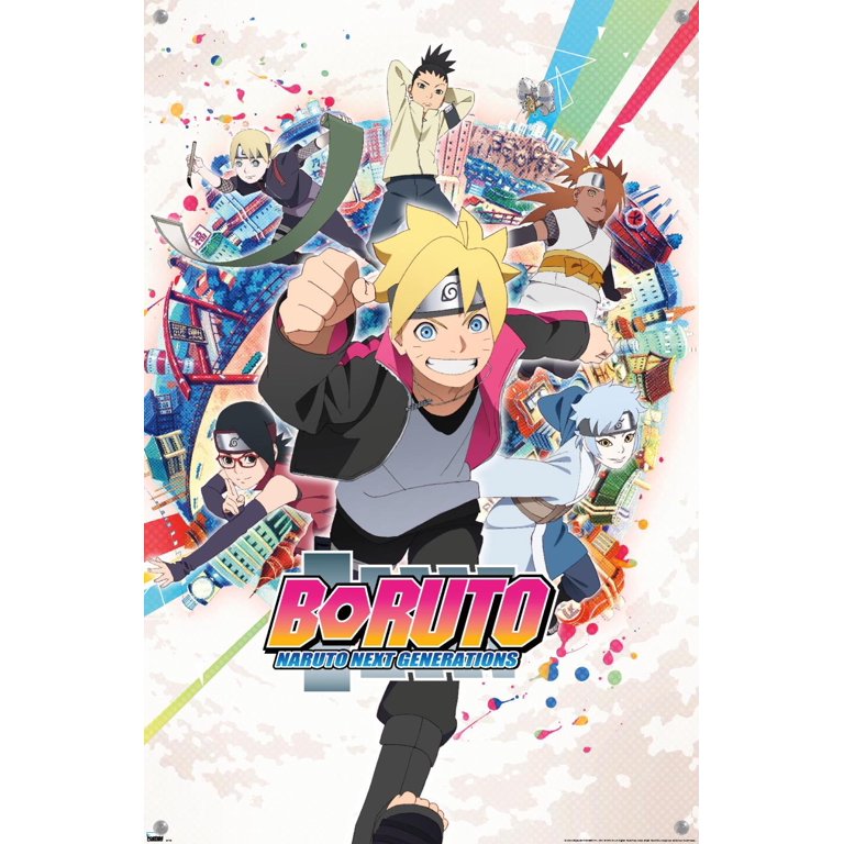 Boruto: Naruto Next Generations - Circle Wall Poster, 14.725 x 22.375 