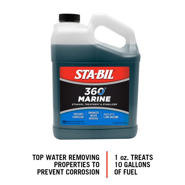 STABIL 360 Marine Ethanol Treatment and Stabilizer, 1 Gallon