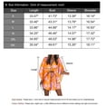 thumbnail image 3 of Women's Swimsuit Coverup Kimono Sleeve Swimwear Bikini Beach Coverup Dress Loose Button-Down V Neck Tunic Dress Bathing Suit Cover Ups Alsol Lamesa, 3 of 3