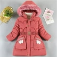 thumbnail image 6 of Children Down Coat Winter Teenager Thickened Hooded Cotton-padded Parka Coat Kids Warm Long Jackets Toddler Kids Outerwear, 6 of 6